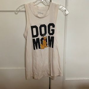 Pluto “Dog Mom” Disney Tank Top size Medium